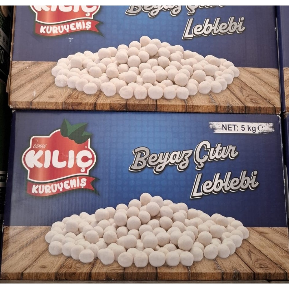 5 KG KILIÇ BEYAZ ÇITIR ( GEVREK ) LEBLEBİ