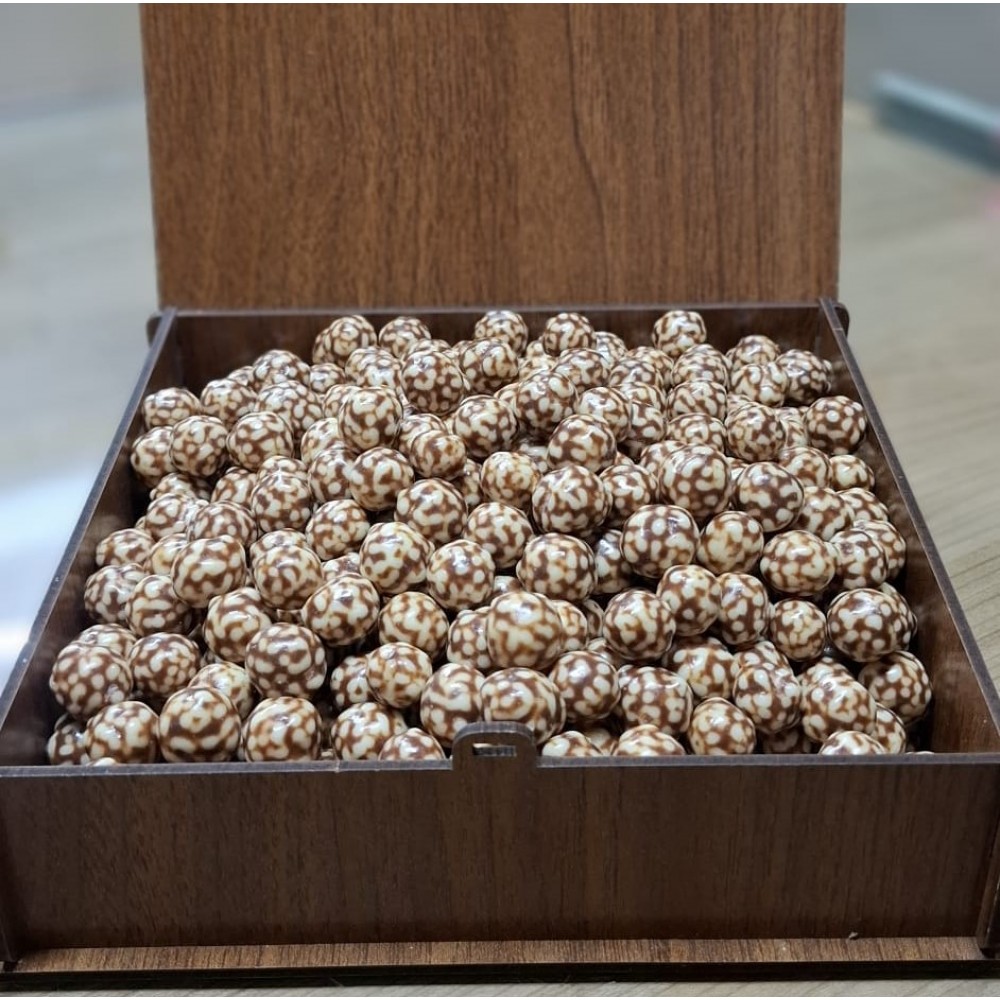 PATLAYAN ŞEKERLİ KAYMAKLI ÇİKOLATALI DRAJE