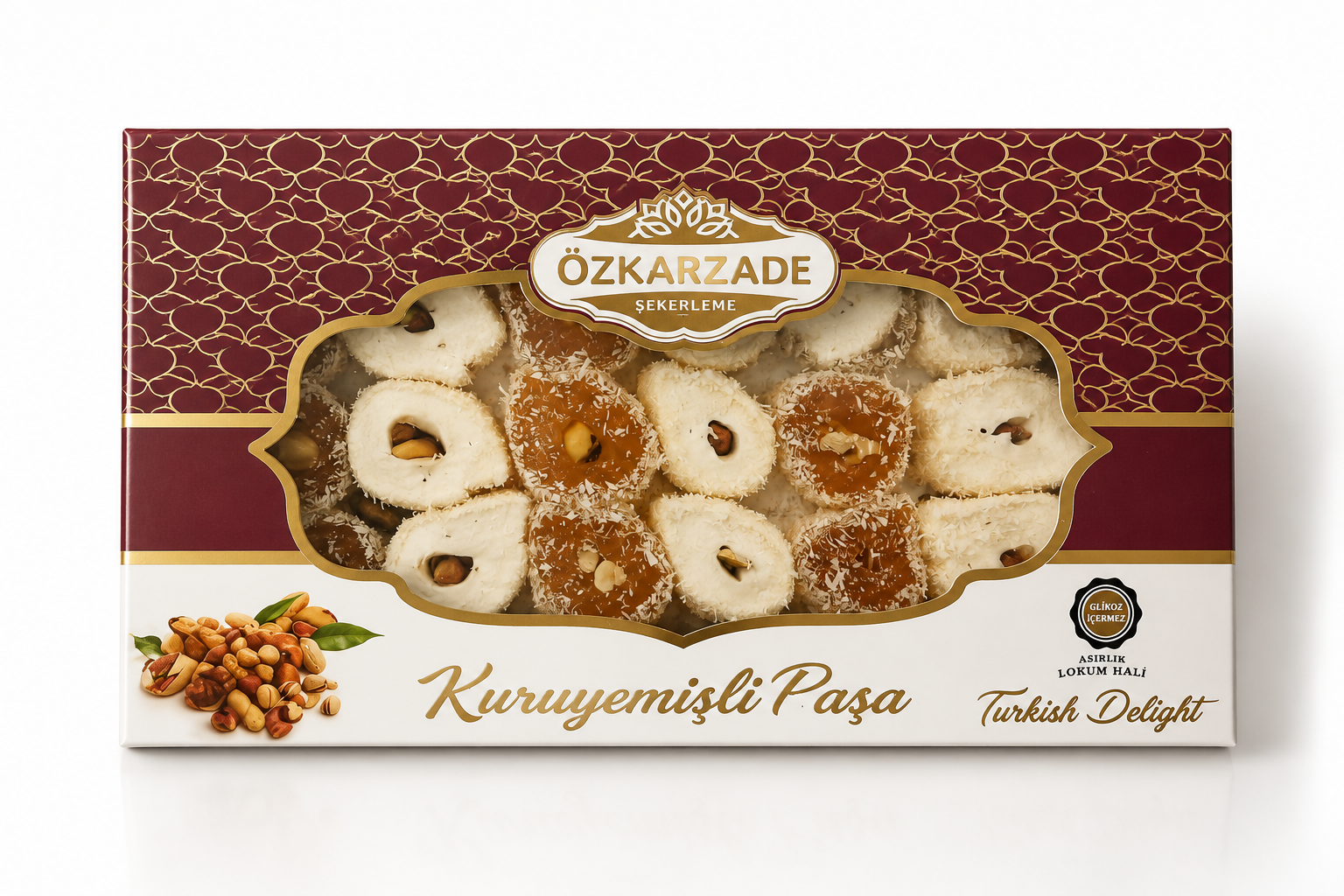 Özkarzade Kuruyemişli Paşa Türk Lokumu - 1