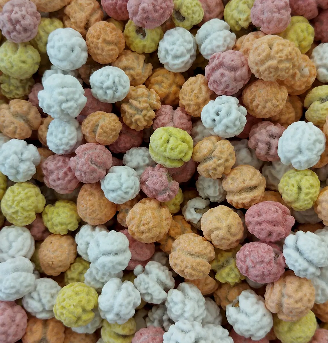 Karışık Meyve Aromalı Şeker Kaplamalı Leblebi